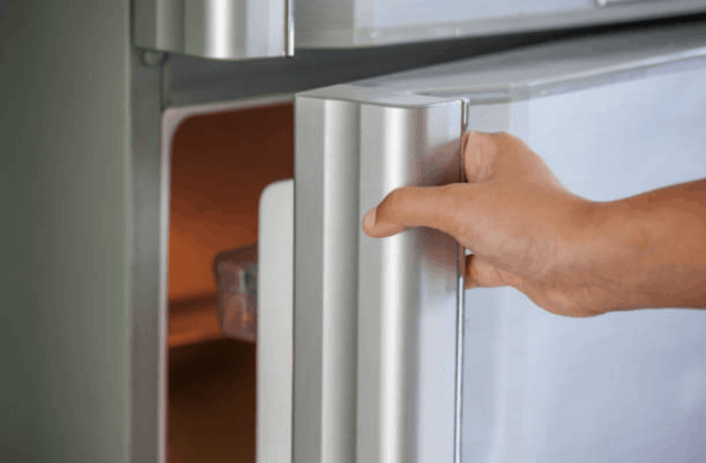 refrigerator door opening